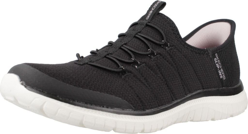 Skechers Virteu Glow black Slipper Schwarz in Gr. 41