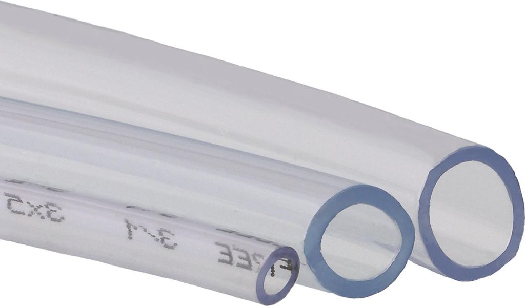 PVC Schlauch - transparent, Zuschnitt : 6 * 9mm - 1 Meter Produktbild 