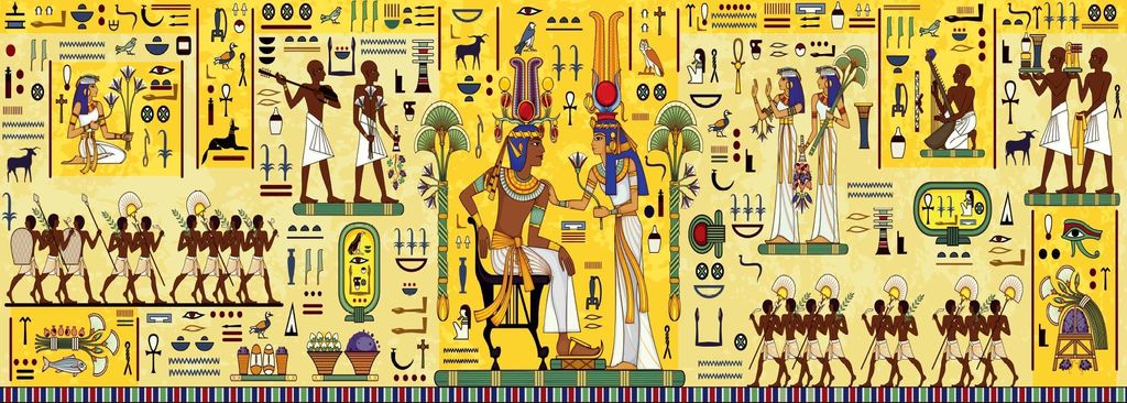 Bluebird Puzzle Puzzle Egyptian Hieroglyph - 1000 Teile Spielzeug