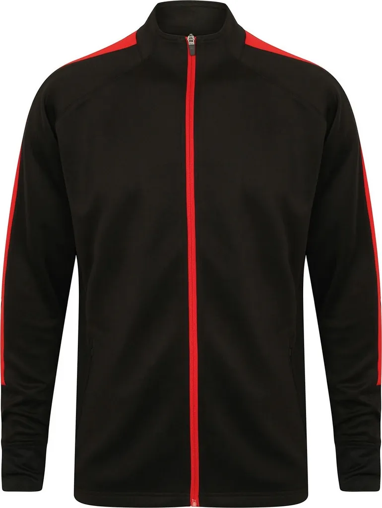 Veste de survêtement homme Finden & Hales RW10102 XL Noir et Rouge