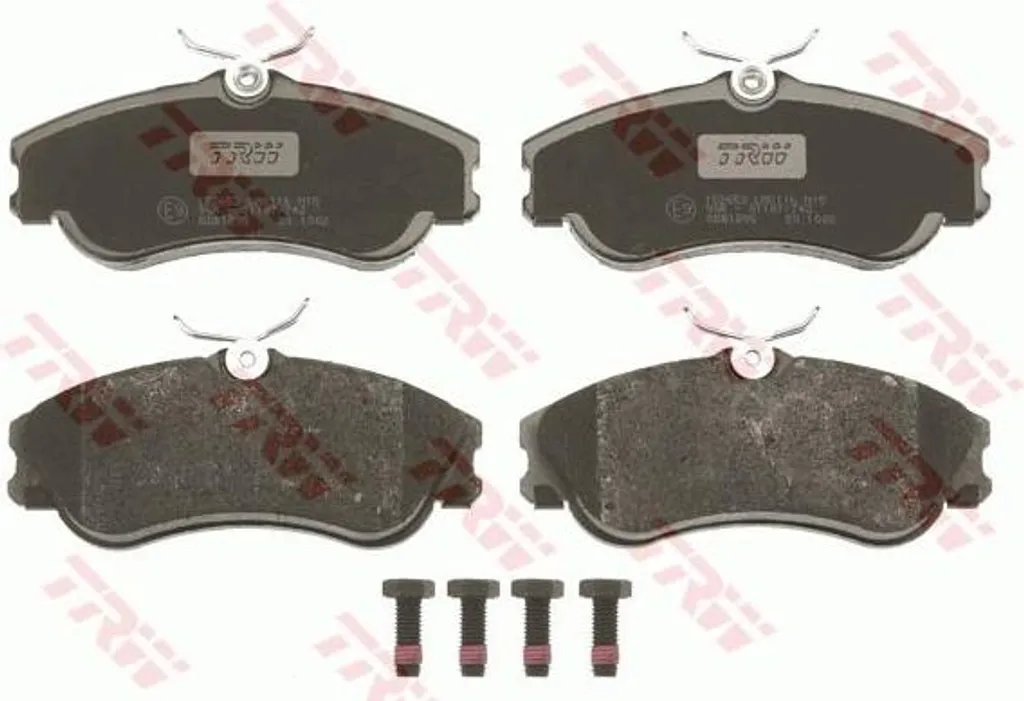 Plaquettes de frein haute performance TRW GDB1295 compatible Peugeot