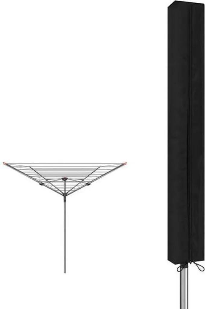 Protection de séchoir parapluie pour jardin, housse Oxford anti-UV