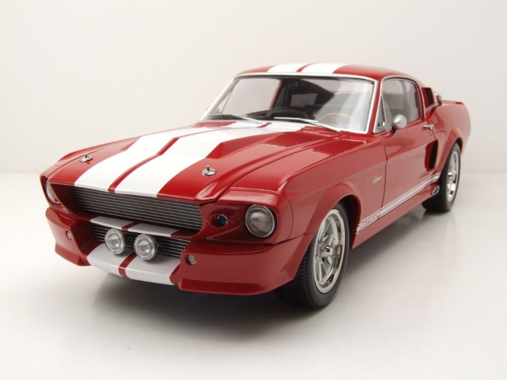 KK Scale 120173 Ford Shelby Mustang GT500 1967 rot weiß 1:12