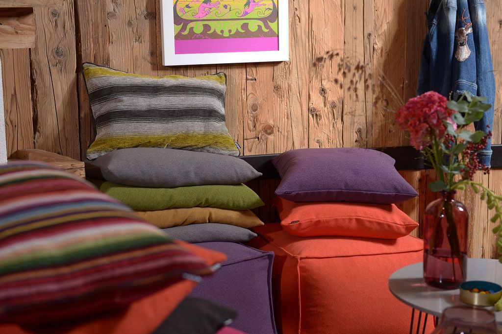 H.O.C.K. Livigno Kissen 60x40cm grau 802