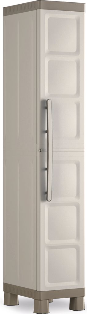 KIS Kunststoffschrank "EXCELLENCE", schmal Sand Produktbild 