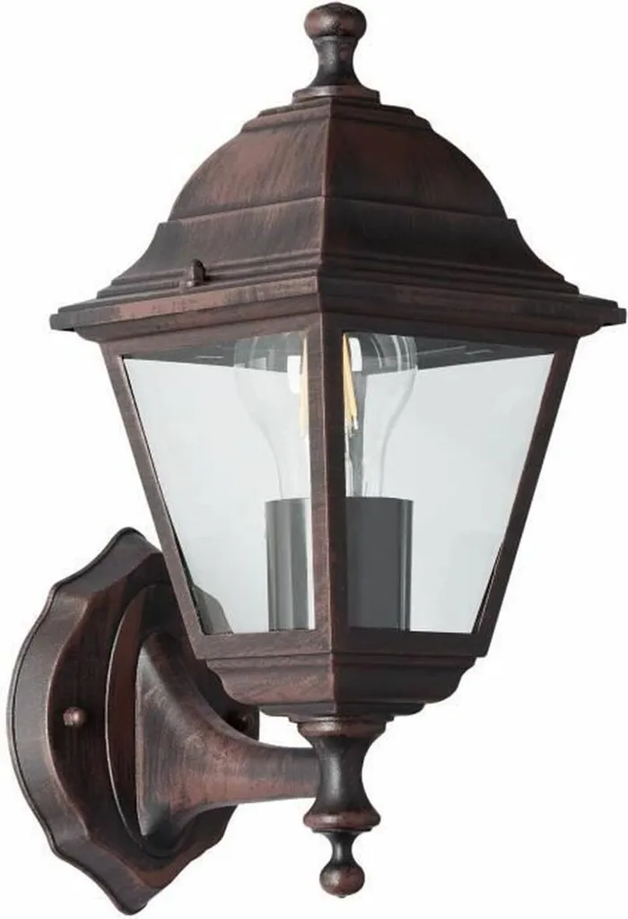 Lanterna Nissie Outdoor 60W E27 - Effetto Ossidato per Esterni