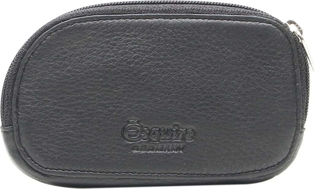 Astuccio Chiavi Esquire Deer Black - Pelle di Cervo Morbida Nera