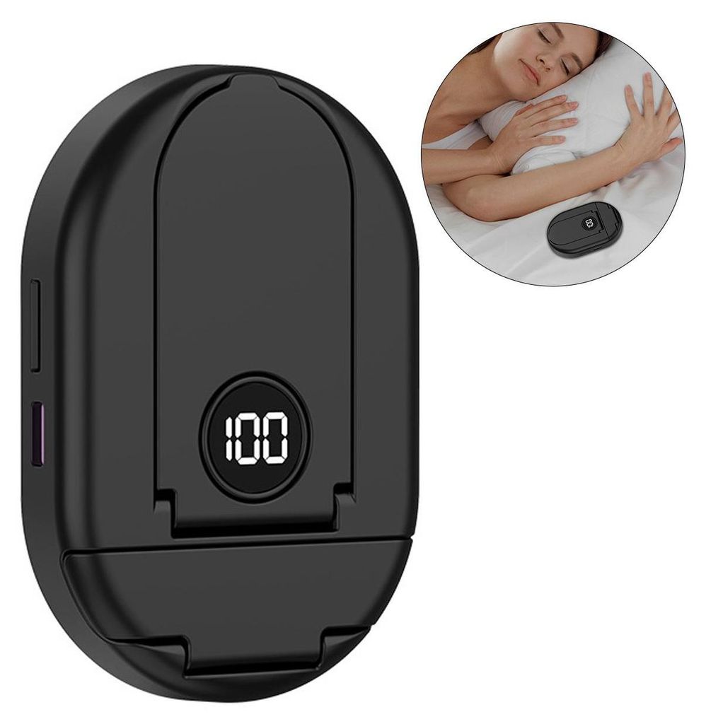Bluetooth Schlafsoundbox Unterkissen, Mini Knochenschall Lautsprecher, tragbar, Timer, Handyhalter, TF-Karte, 20h Akku, 3W, für Schlaf & Entspannung
