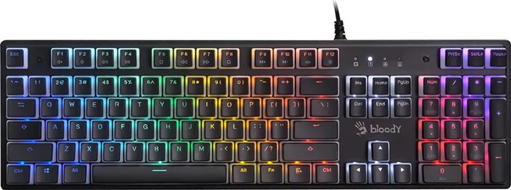 Clavier mécanique BLOODY S520N Pudding Black avec Switch BLMS Blue