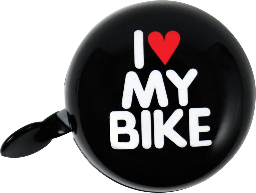Dresco Bicycle Bell Ding dong I Love My Bike Image du produit 