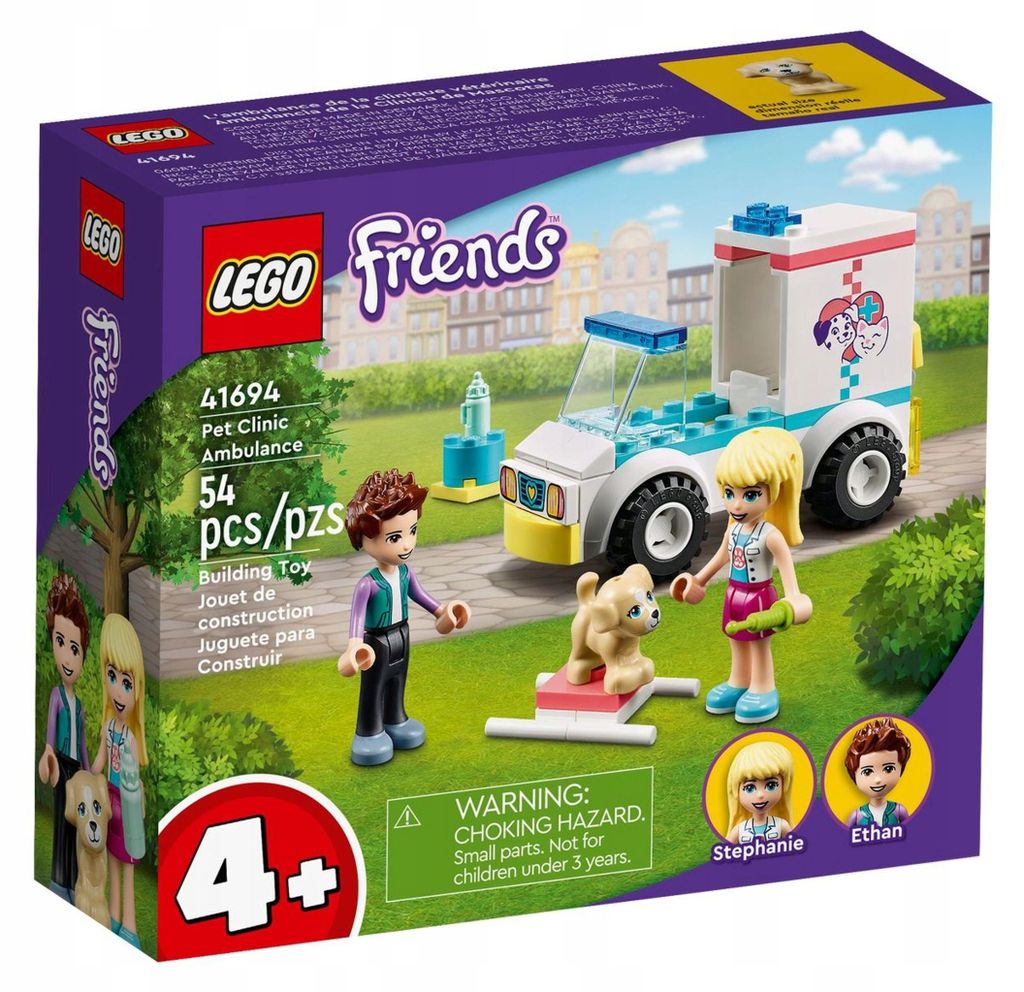 LEGO 41694 LEGO Friends 41694 Tierrettungswagen (4+) Productafbeelding 