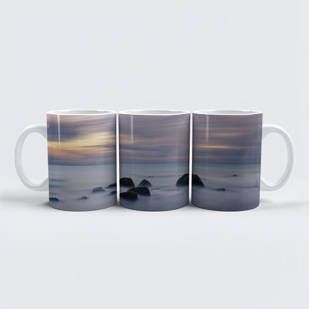raxxa Premium-Tasse "Abendlicht an der Ostsee"