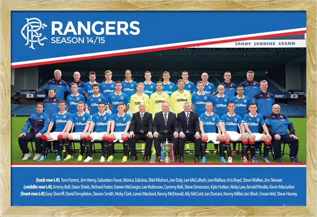 Kit Completo Poster Rangers 2014-15 + Cornice Shinsuke MDF