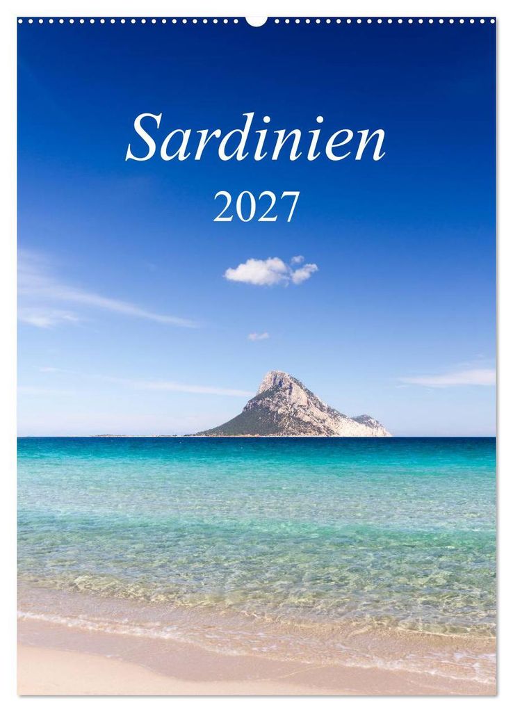 Sardinien (Wandkalender 2027 DIN A2 hoch), CALVENDO Monatskalender