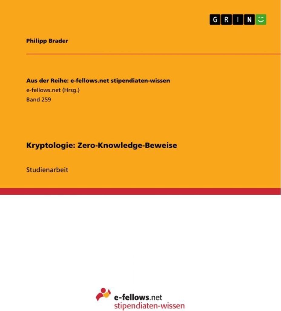 Kryptologie: Zero-Knowledge-Beweise