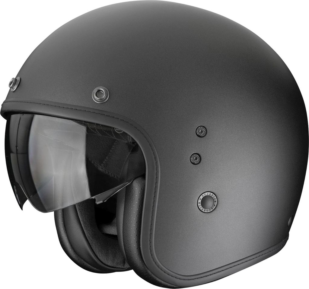 Scorpion Exo Belfast Evo schwarz Perlmutt matt XL