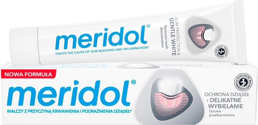 Meridol | Dentifrice - Dentifrice Gentle White - 75 Ml - Image du produit 