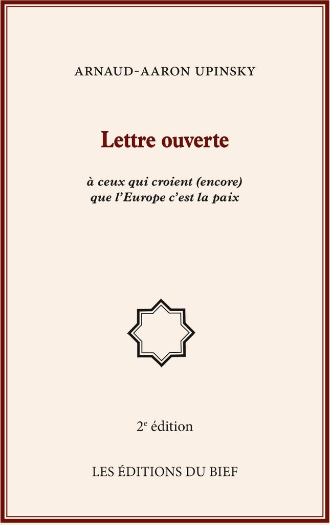 Lettre ouverte à ceux qui croient (encore) que l'Europe c'est la paix