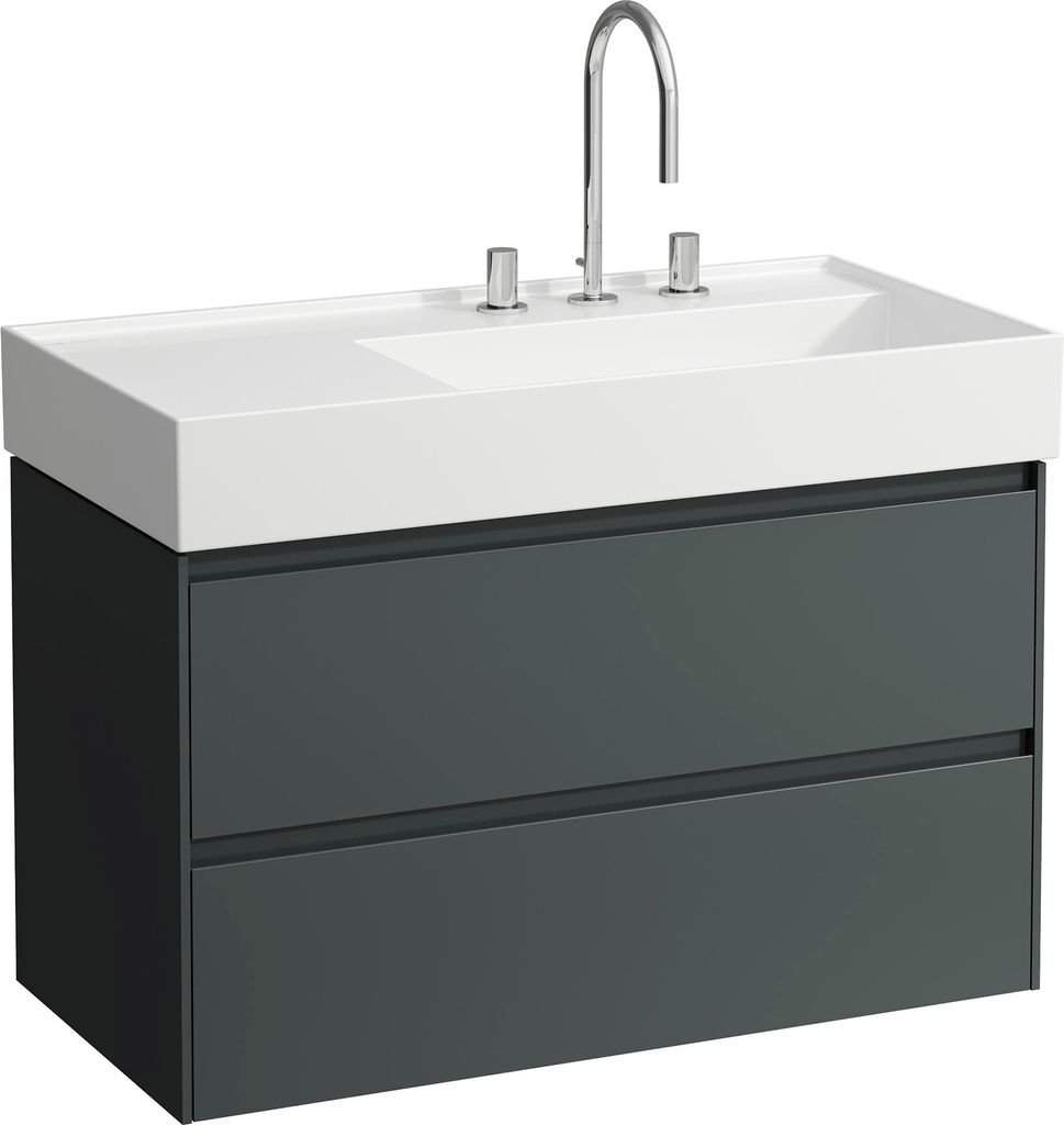 LAUFEN LANI für Kartell Waschtischunterbau, 2 Schubladen, 880x450x515mm, zu H810339, H4039621122661