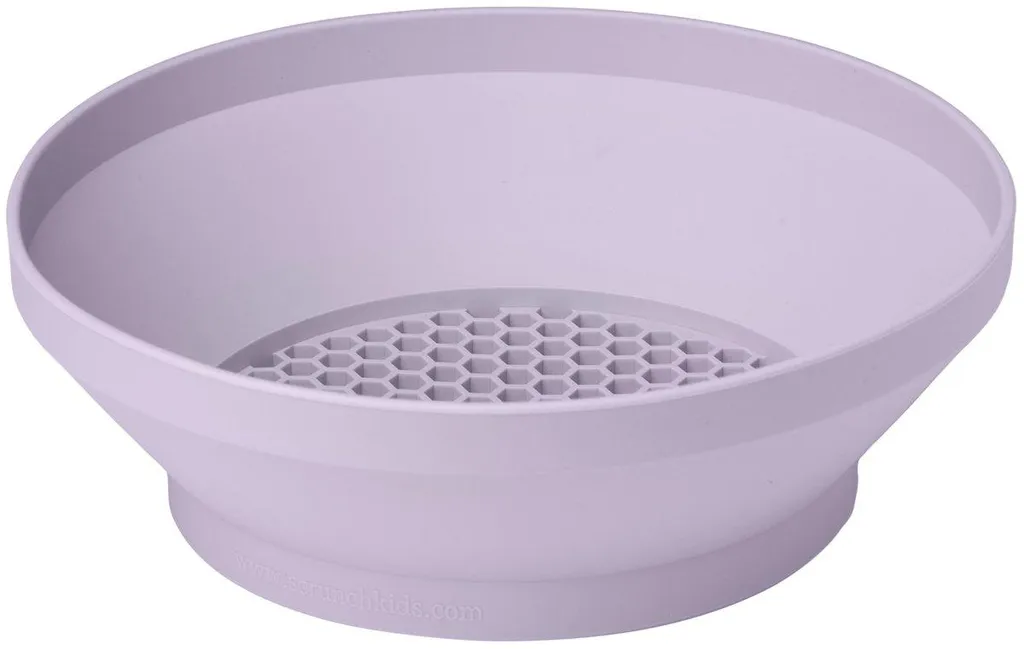Tamis de sable souple pliable violet pour activités de plein air
