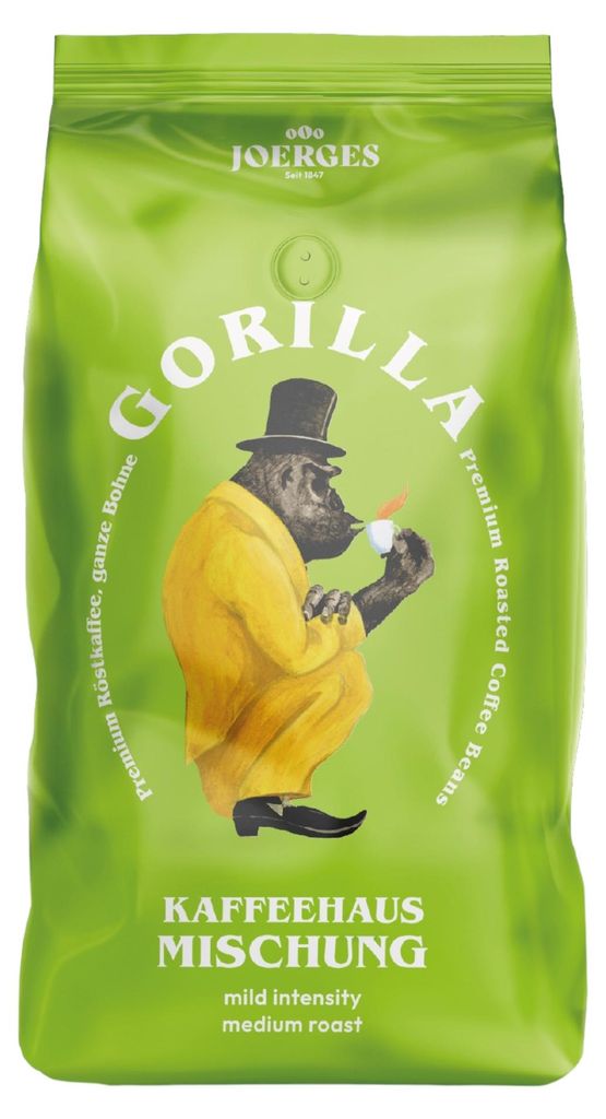 Joerges Gorilla Coffee House 1 kg zrnkovej kávy Obrázok produktu 