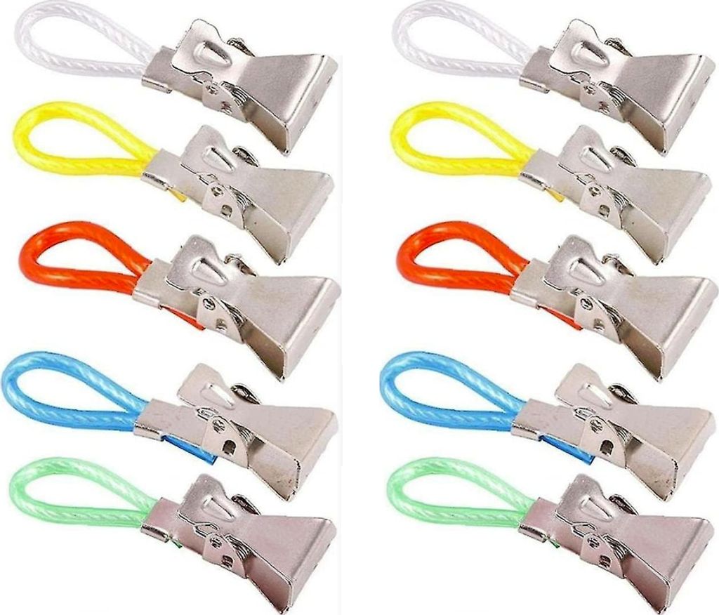 5er Set Handtuchklammern Handtuchhaken Geschirrtuchklammern Produktbild 