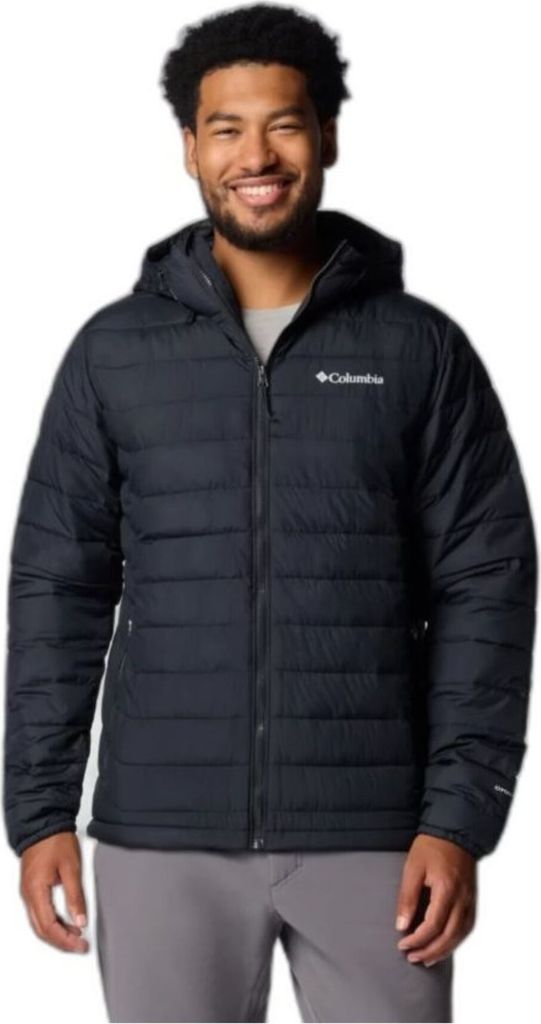 COLUMBIA Powder Lite II Hooded Jacket BLACK BLACK M