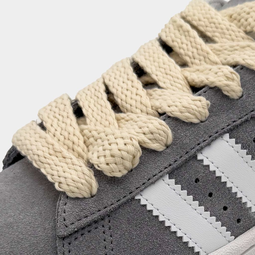 Flache Schnürsenkel Campus 00s Flat Cord Laces Cream - 140cm - Adidas Samba Spezial