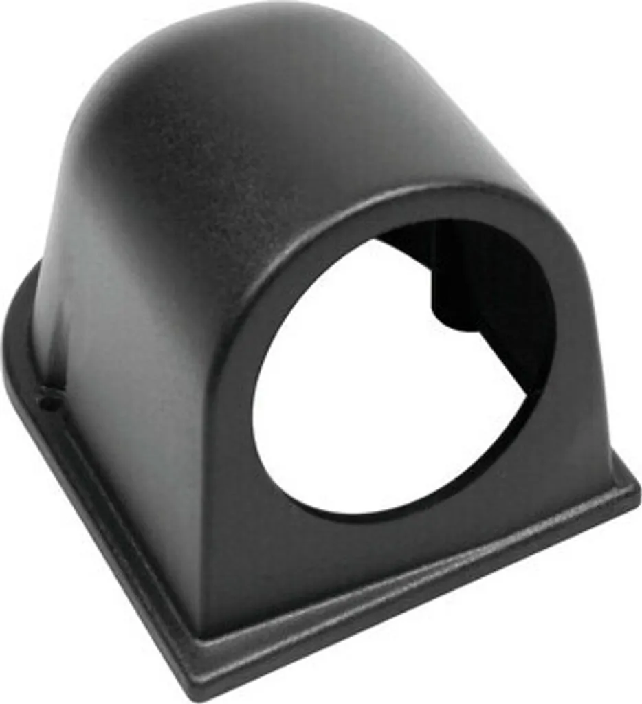 Porta Strumenti Cruscotto 52mm Nero - Supporto Manometro Universale Auto