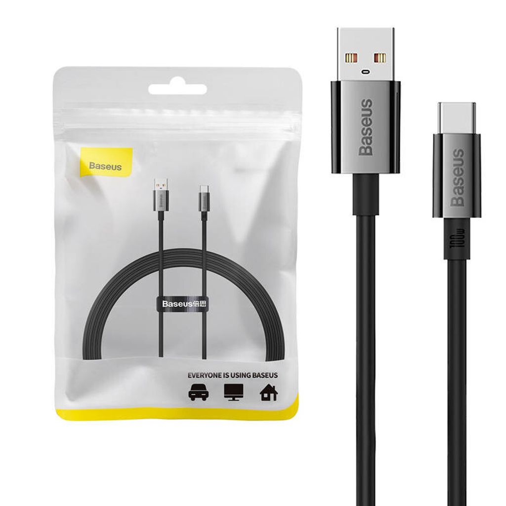 Baseus 161130, 1,5 m, USB A, USB C, USB 2.0, 0,48 Gbit/s, Produktbild 