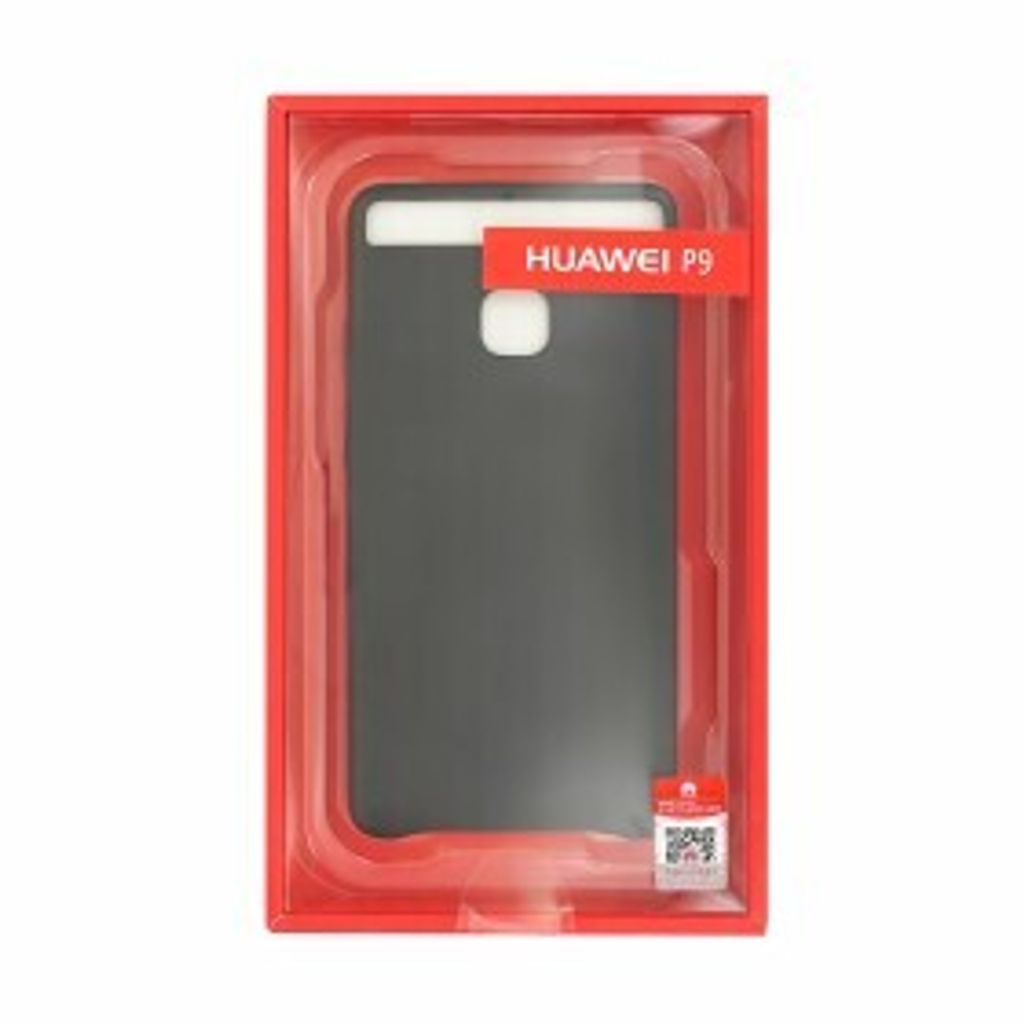 Original Leder Handyhülle für Huawei P9 Schwarz 51991469