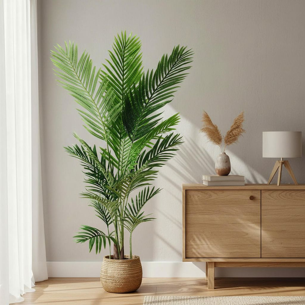 Künstliche Palme 140 cm KP610 Kunstpflanze Kunstpalme Produktbild 
