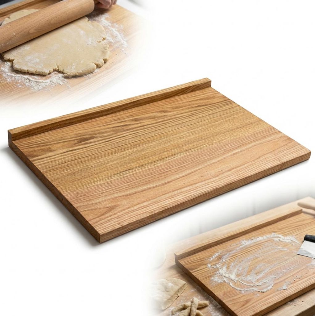 Schneidebrett STOLNICA zum Ausrollen von Teig EICHE GROSS 60 x 38 cm