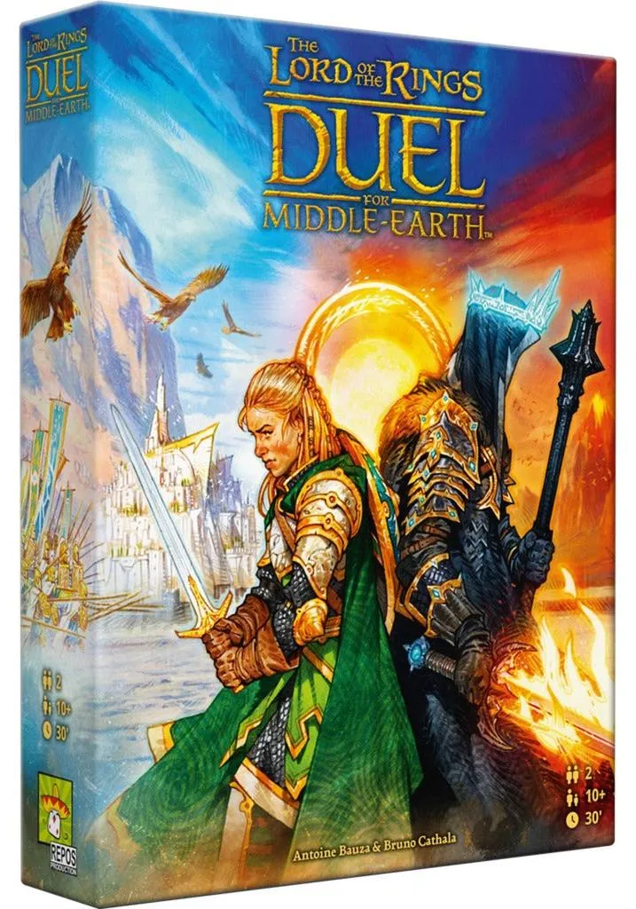 Jeu Seigneur des Anneaux Asmodee Stratégie Anti-Ennui pour Duels Captivants