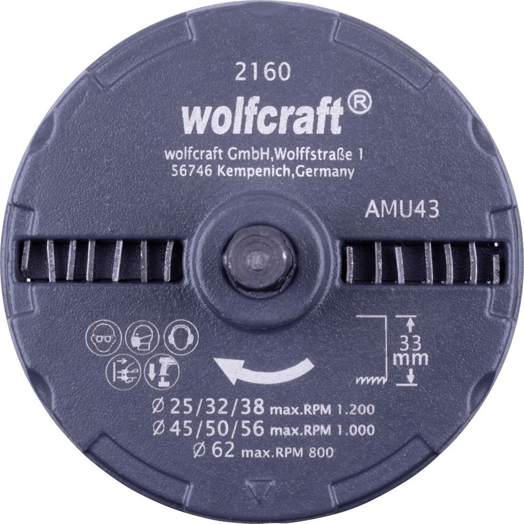 wolfcraft GmbH 2160000, Set, Bohrer, Gipskarton, Panel, Produktbild 