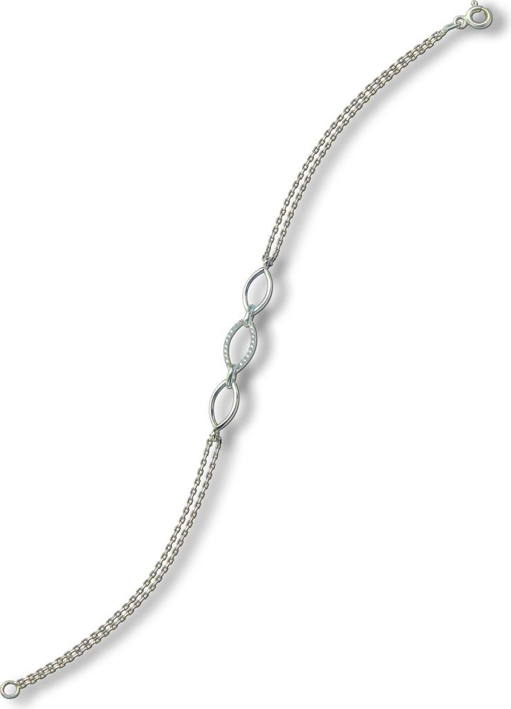 Balia Damen Silber 925 silber, weiß Armschmuck D2BAA0034SW