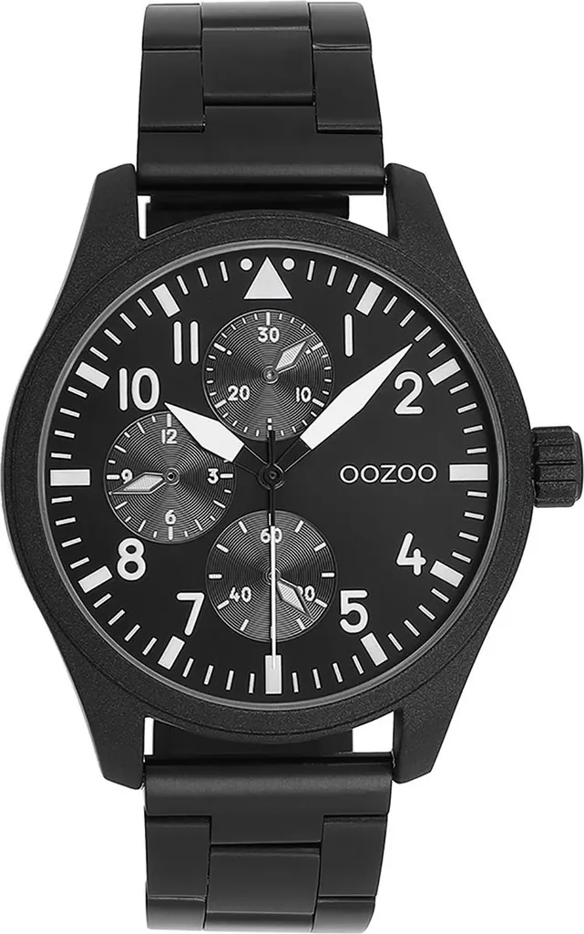 Orologio Oozoo Timepieces Nero UOC11509 - Accessorio Minimal Uomo