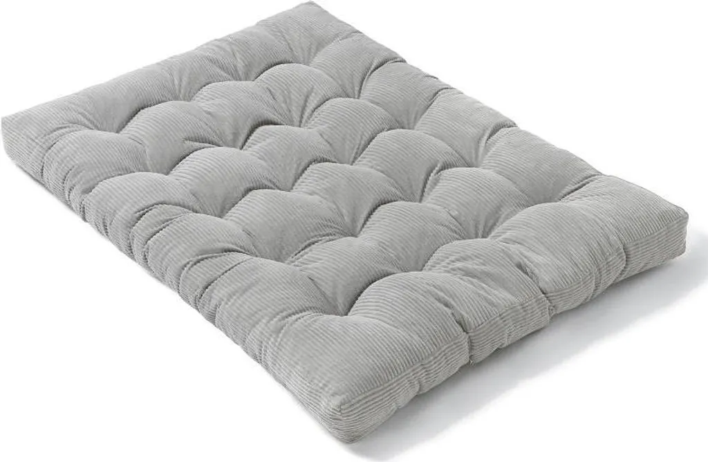 Fini le mal de dos avec le matelas futon Bananair 160x200 cm gris clair