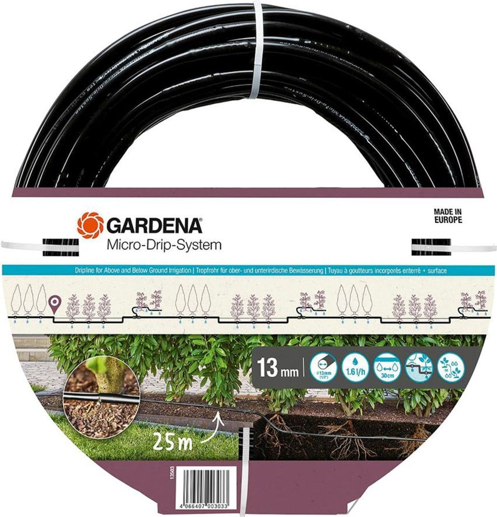 GARDENA Micro-Drip-System Tropfrohr für Büsche/Hecken 1,6 Produktbild 
