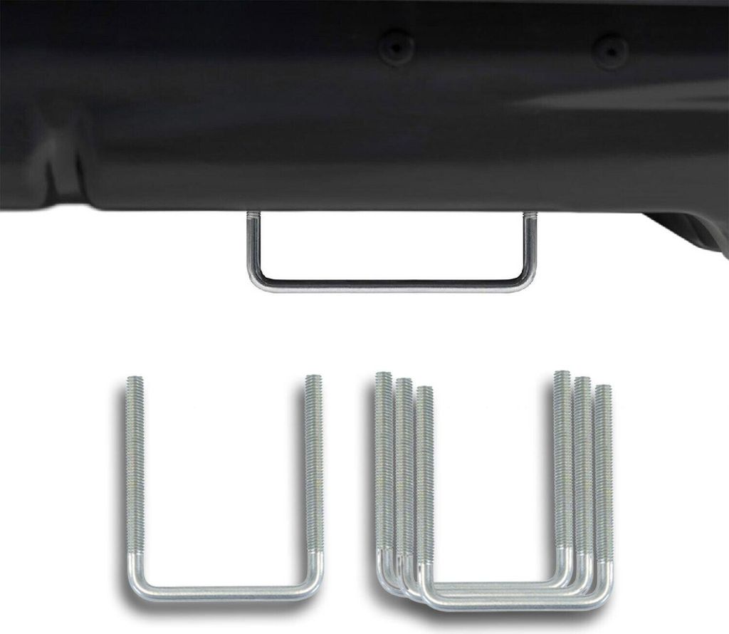 Menabo U-Befestigung Satz U-Bügel 80MM für Dachkoffer Dachbox