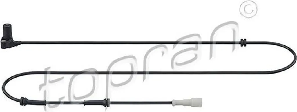 Sensore ABS Posteriore Destro TOPRAN 701462 per Renault OE 7700411746