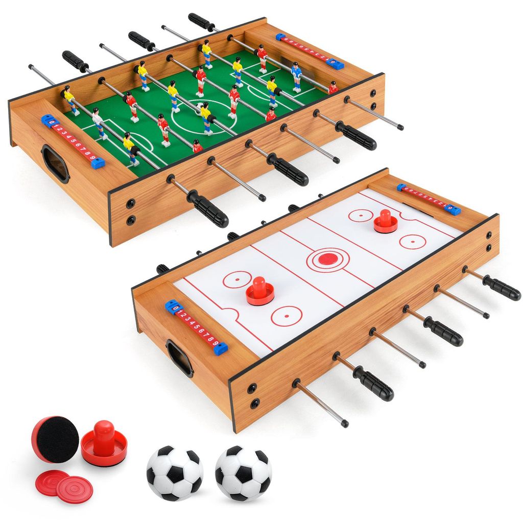 COSTWAY Tavolo da gioco 2 in 1, tavolo da gioco Immagine del prodotto 