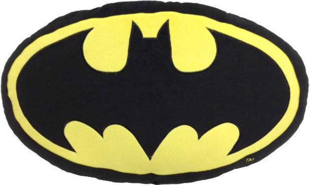 Sd Toys Batman Logokissen Gelb Gelb One Size
