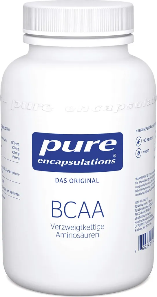 Évitez les Courbatures avec les BCAA Pure Encapsulations - 90 Unités