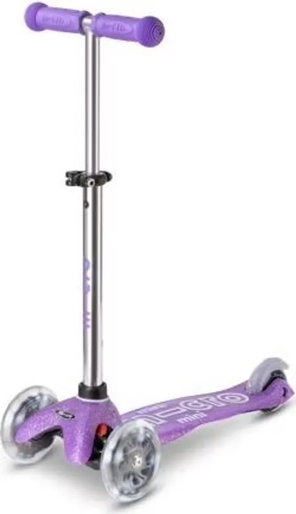 Trottinette Micro Mini Deluxe Fairy Glitter LED pour enfants de 2 à 5 ans