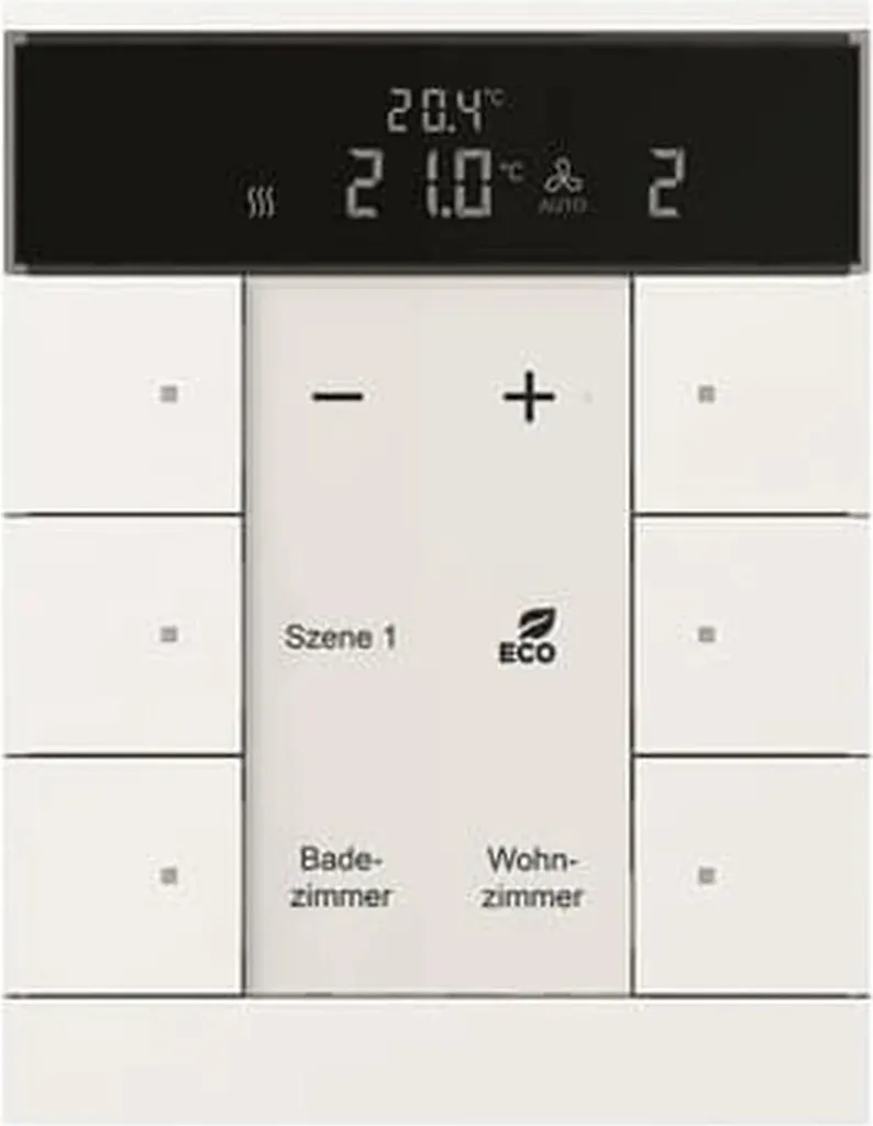 Contrôleur CVC Busch-Jaeger 6 voies pour Gestion Climatisation et KNX