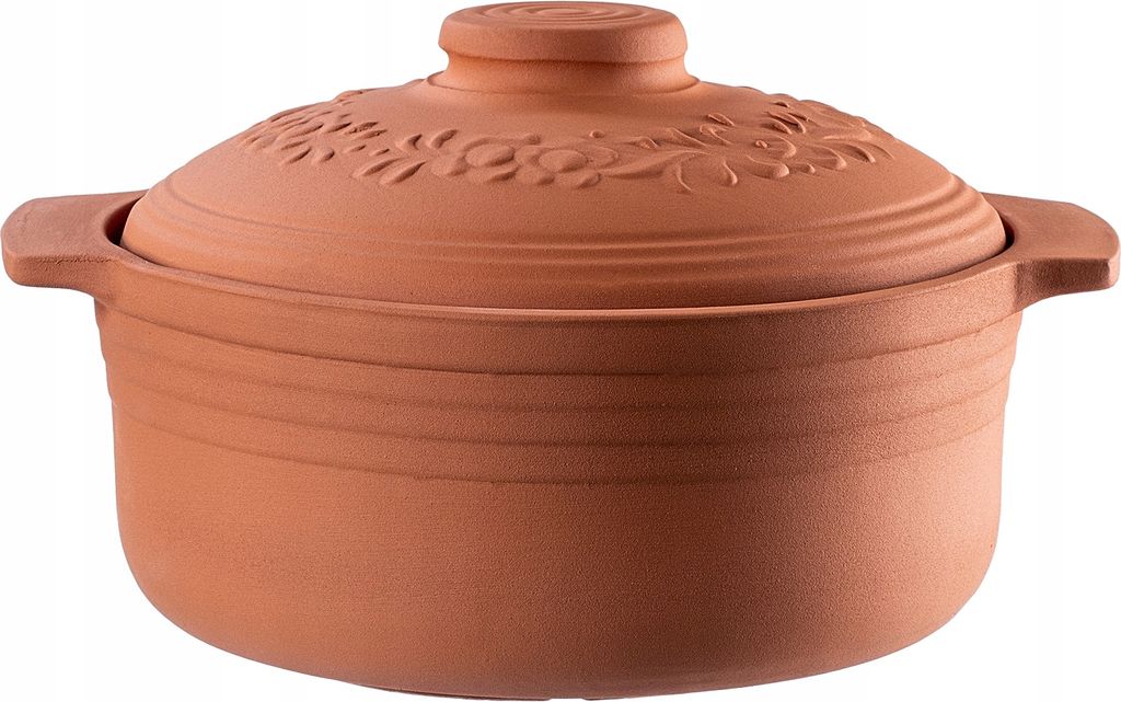 KADAX Auflaufformen 4L, Keramiktopf mit Deckel, Tonbräter, Produktbild 