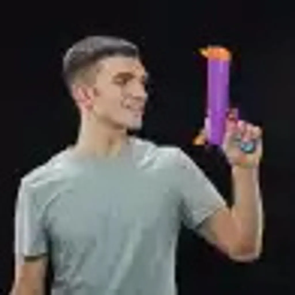 Pistolet à eau Nerf Fortnite HC-E - Canon à main bleu et gris - Été - 12