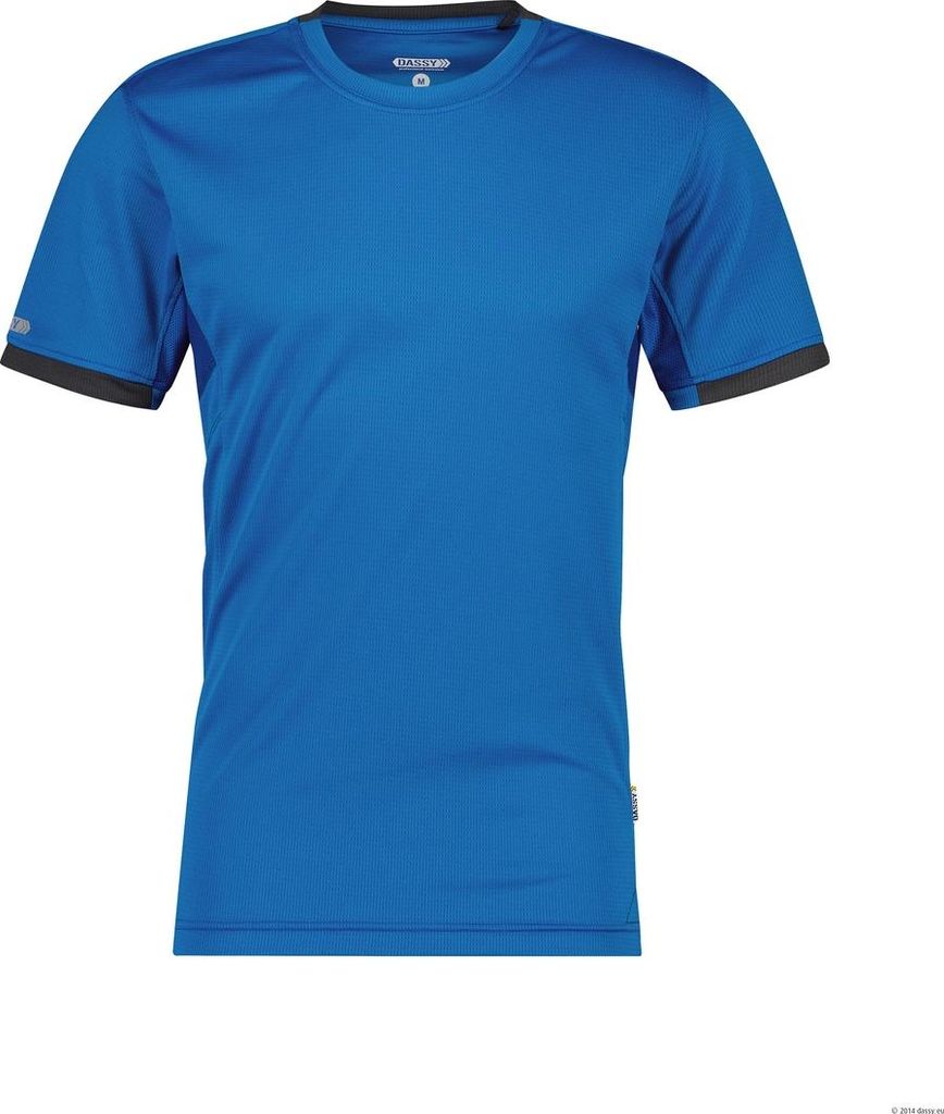 DASSY T Shirt NEXUS Gr. XL blau/anthrazit Produktbild 