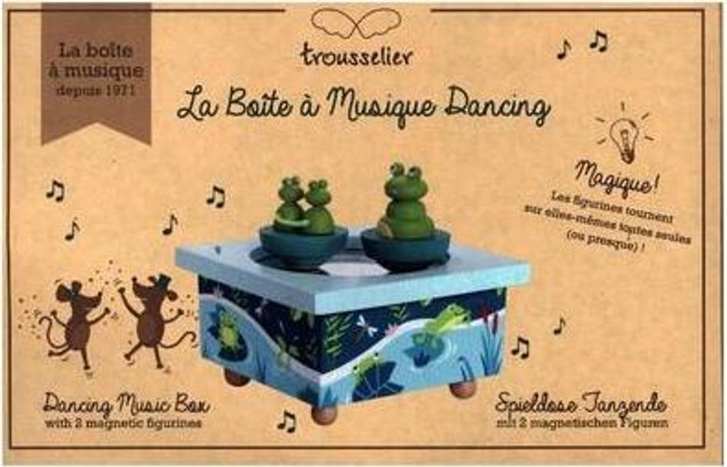 Carillon Trousselier con rane danzanti Immagine del prodotto 